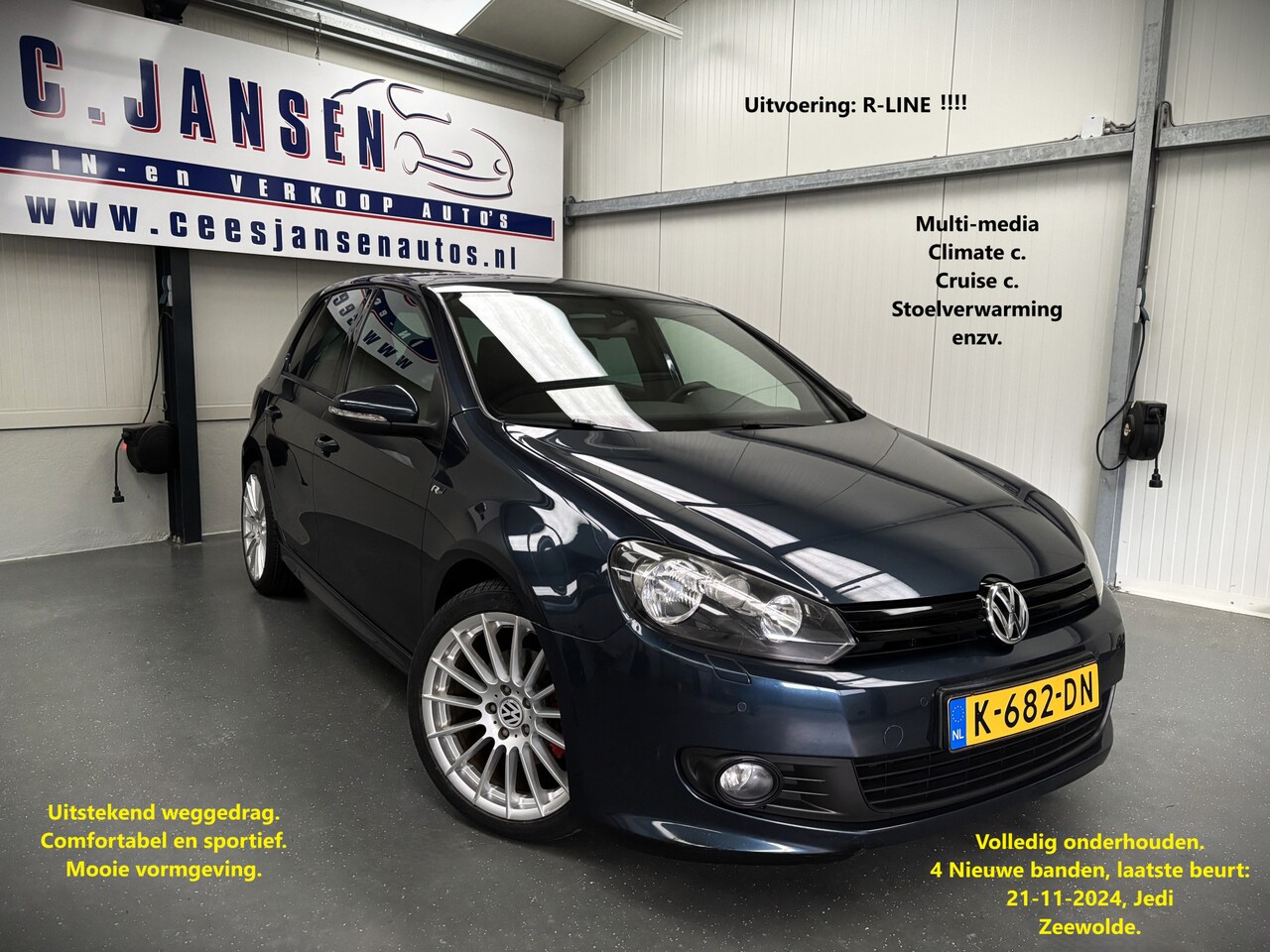 Volkswagen Golf - 1.4 TSI R-LINE !!!! LEUKE AUTO !! - AutoWereld.nl