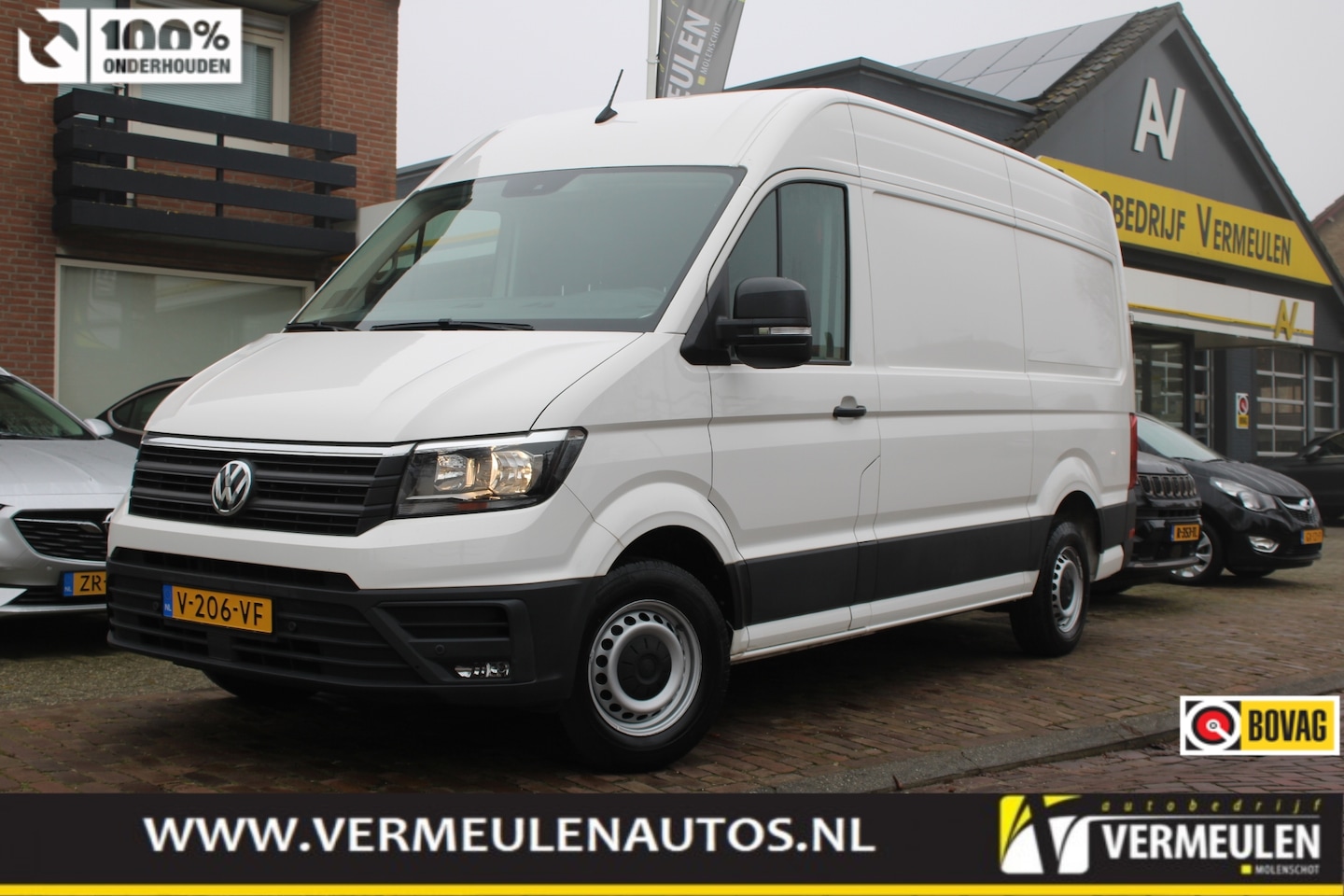 Volkswagen Crafter - 35 2.0 TDI 177PK L3H3 + Navi/ Cruise/ Airco/ Carplay/ Trekhaak/ NL auto - AutoWereld.nl