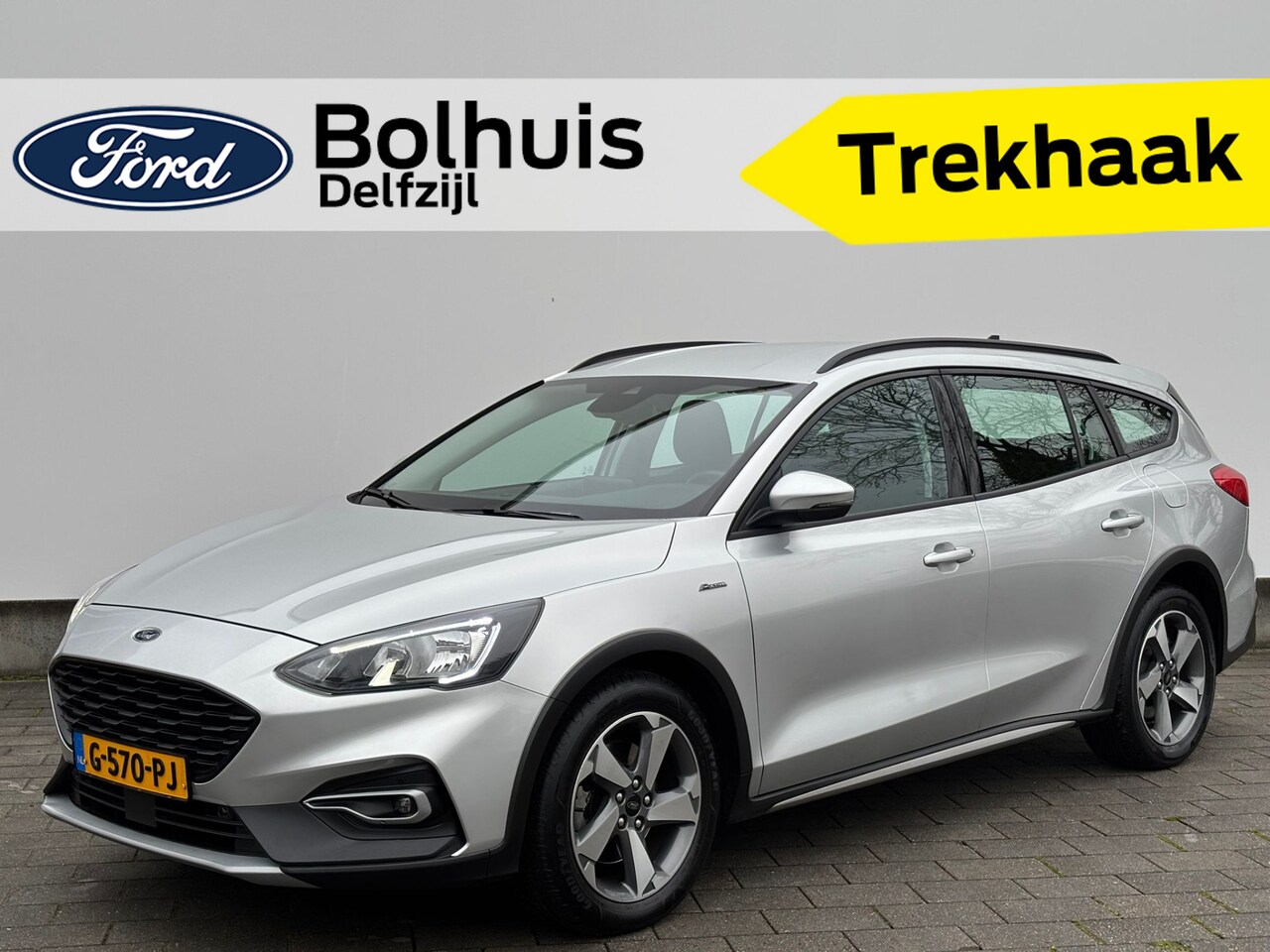 Ford Focus Wagon - EcoBoost 125pk Active | Elek. trekhaak | Airco | Cruise | Navigatie | - AutoWereld.nl