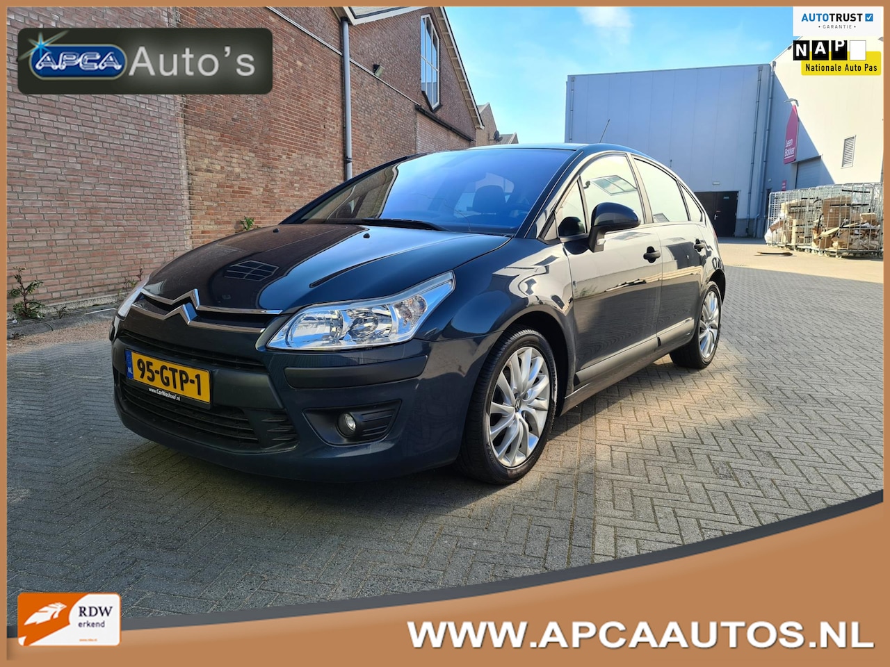 Citroën C4 - 1.6 VTi Image NLauto 5 Deurs ecc AIRCO CruiseC - AutoWereld.nl