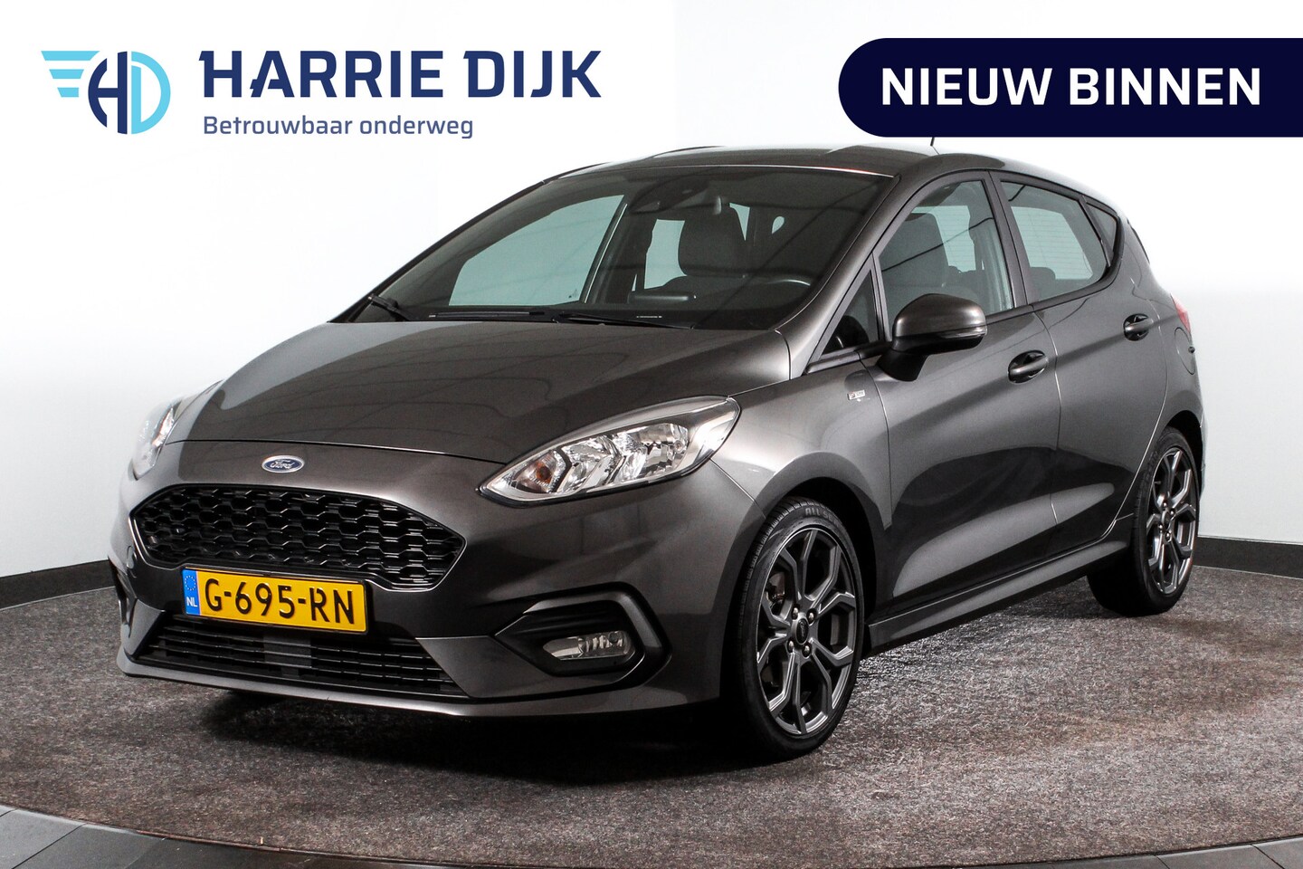 Ford Fiesta - 1.0 EcoBoost 100 PK ST-Line | Cruise | Stoel-+stuurverw. | PDC | App. Connect | ECC | LM 1 - AutoWereld.nl