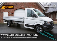 Volkswagen Crafter - 35 2.0 TDI 177PK L4 Open laadbak Airco | Cruise control | 3-zits | LxBxH 430x203x40 cm |