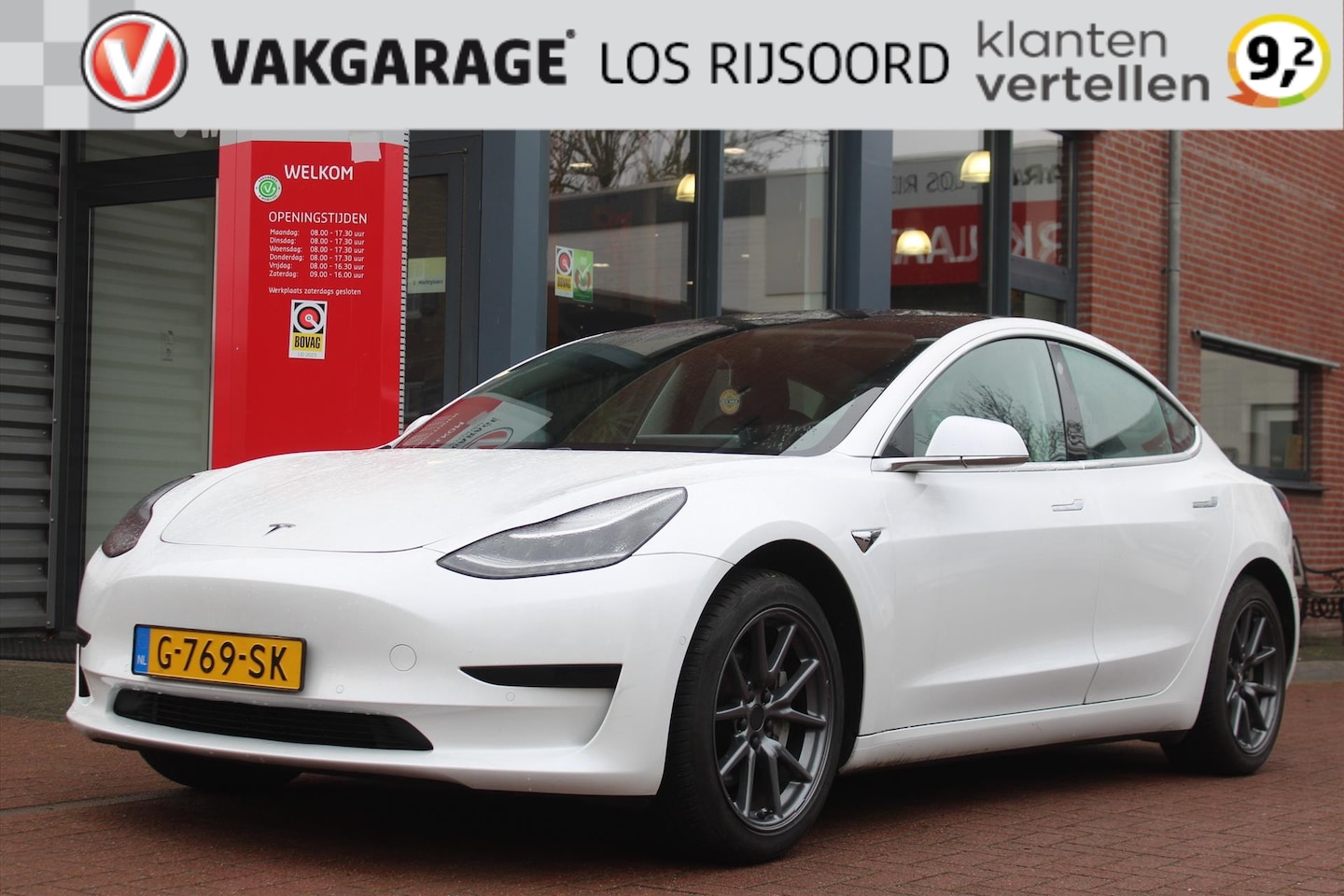 Tesla Model 3 - Standard Plus | 40 x Tesla direct leverbaar | Auto- Pilot | Orig. NL | - AutoWereld.nl