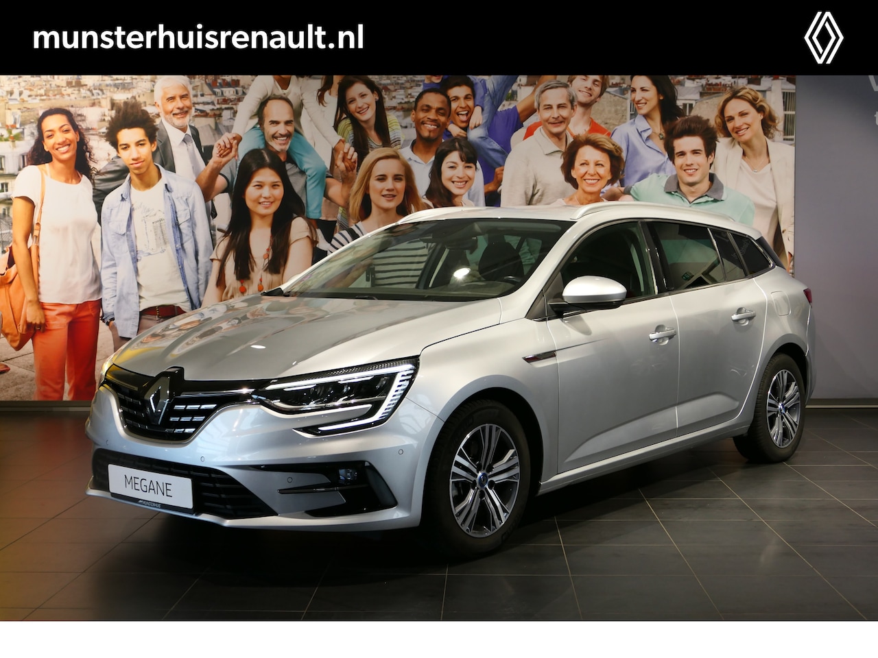 Renault Mégane E-Tech - Estate 1.6 Plug-In Hybrid 160 Intens * - Bose, Head-up Display, All seasons - AutoWereld.nl