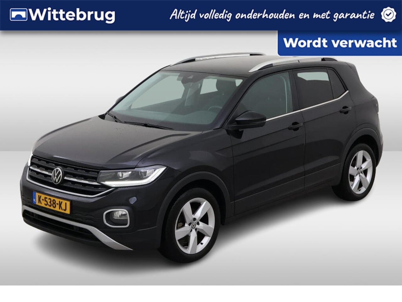 Volkswagen T-Cross - 1.0 TSI 110pk DSG Style / LED / Navigatie / Camera / Donker Glas / Parkeersensoren / 17" L - AutoWereld.nl