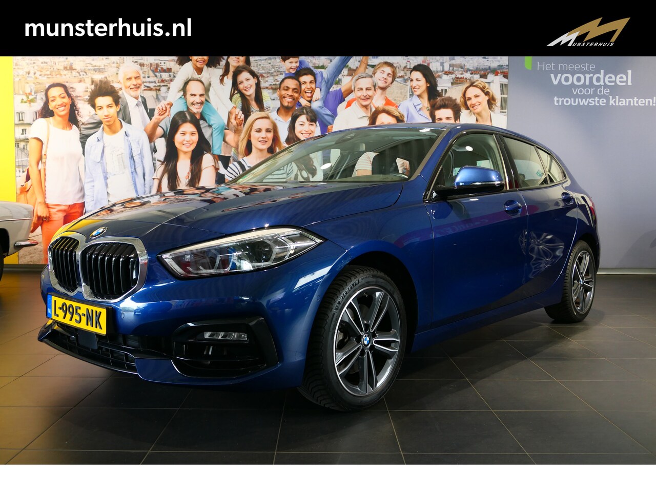 BMW 1-serie - 118i Business Edition Plus * - Parkeerassistent, Cruise, Leder bekleding - AutoWereld.nl