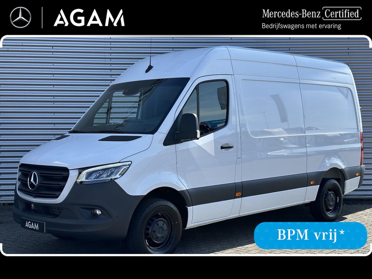 Mercedes-Benz Sprinter - Gesloten Bestelwagen 317 CDI L2H2 Automaat Airco PTO Led Mbux ( Nieuw & ongebruikt) - AutoWereld.nl