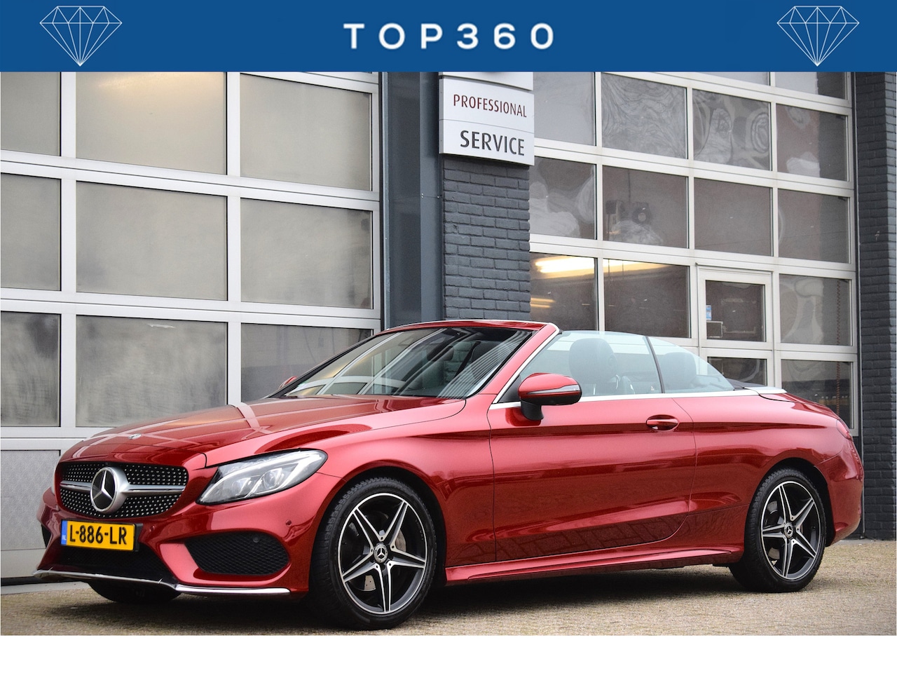 Mercedes-Benz C-klasse Cabrio - 180 Premium Plus | AMG | Autopilot | 360° camera | - AutoWereld.nl