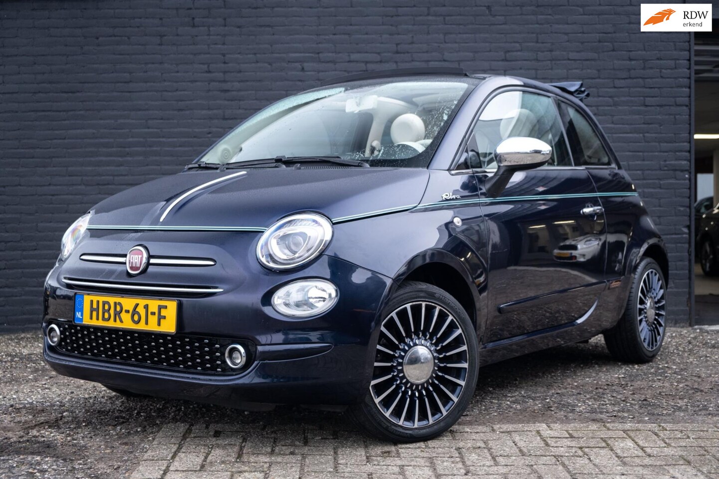 Fiat 500 C - 1.2 Riva | Navi | Cruise | PDC - AutoWereld.nl