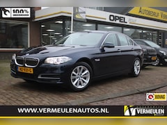 BMW 5-serie - 520i 184PK High Executive + 17"/ Navi/ Clima/ Cruise/ Leder/ Xenon/ Head-UP/ NL auto