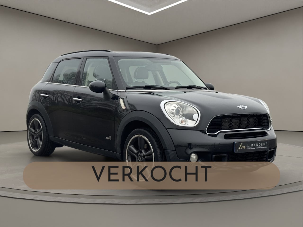 MINI Countryman - Mini 1.6 Cooper S ALL4 Chili 2011 | Zwart | Panoramadak | Benzine - AutoWereld.nl