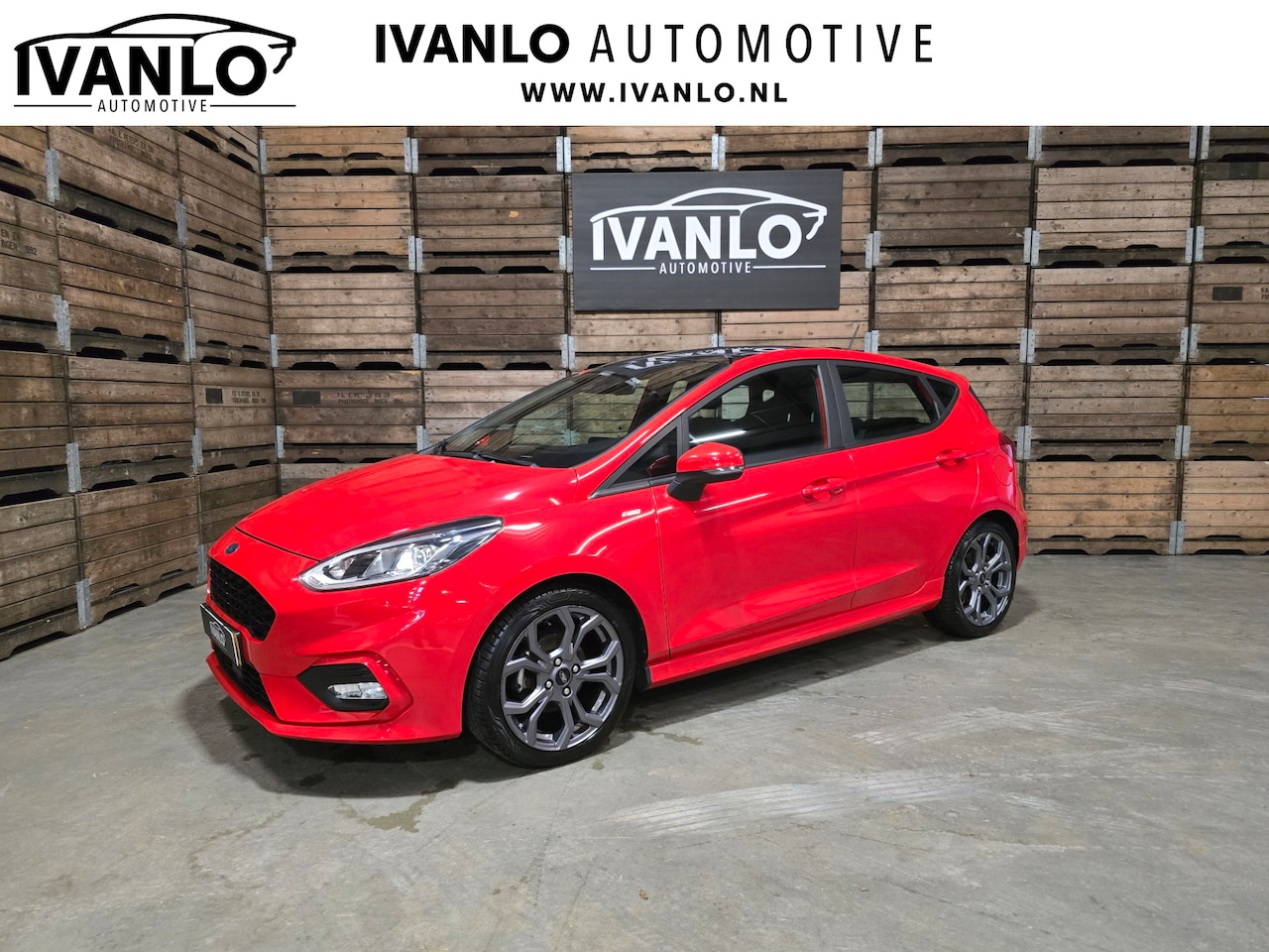 Ford Fiesta - 1.0 EcoBoost ST-Line Panoramadak Navi LM - AutoWereld.nl