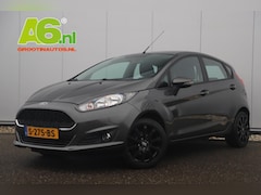 Ford Fiesta - 1.0 EcoBoost Titanium Airco Stoelverwarming Radio Bluetooth Zwarte 16 inch Velgen Voorruit