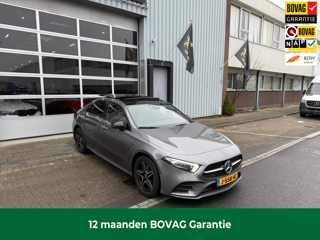 Mercedes-Benz A-klasse - 250e AMG LED/LMV18/CAM/NAVI/LEER/PANO - AutoWereld.nl