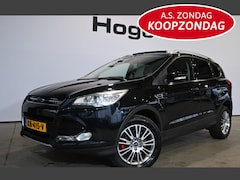 Ford Kuga - 2.0 TDCI Automaat Titanium Styling Pack 4WD Ecc Panoramadak Trekhaak Goed Onderhouden Inru