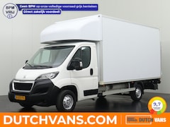 Peugeot Boxer - 2.0BlueHDI 130PK Bakwagen+Laadklep | Navigatie | Dakspoiler | 3-Persoons | Airco