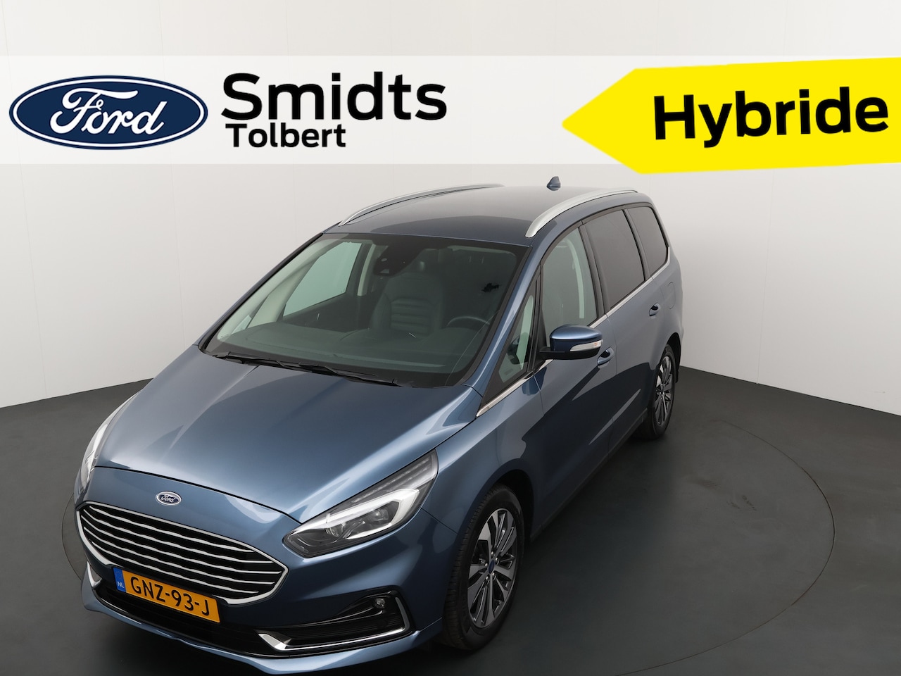 Ford Galaxy - 2.5 Hybrid 190 pk Titanium 7 zitter | Trekhaak | Winter Pack | Camera | Adapt. cruise | Le - AutoWereld.nl