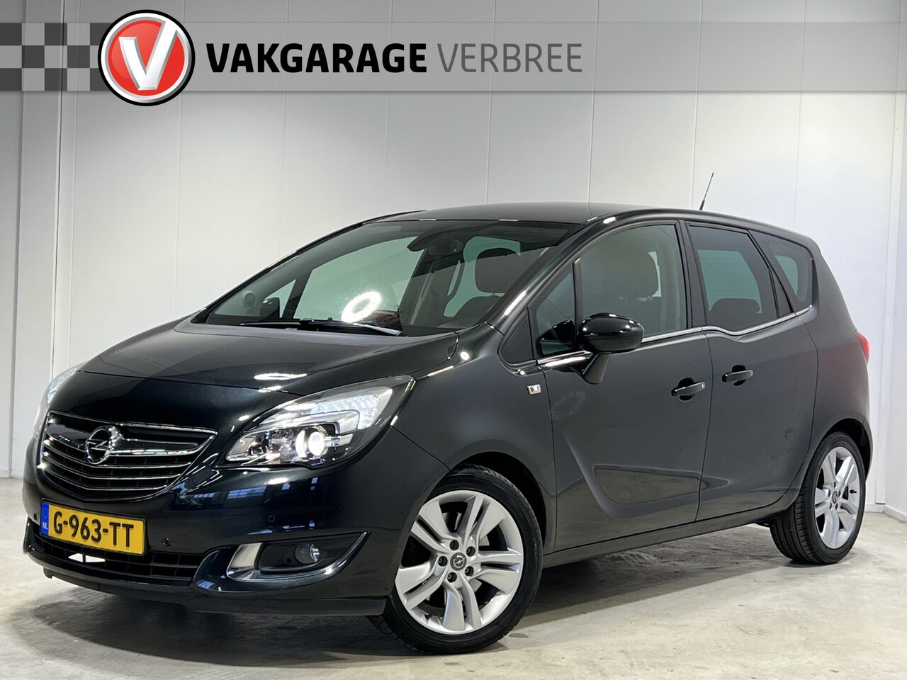 Opel Meriva - 1.4 Turbo Cosmo | Navigatie | LM Velgen 16" | Voorstoelen en Stuurwiel Verwarmd | Cruise C - AutoWereld.nl