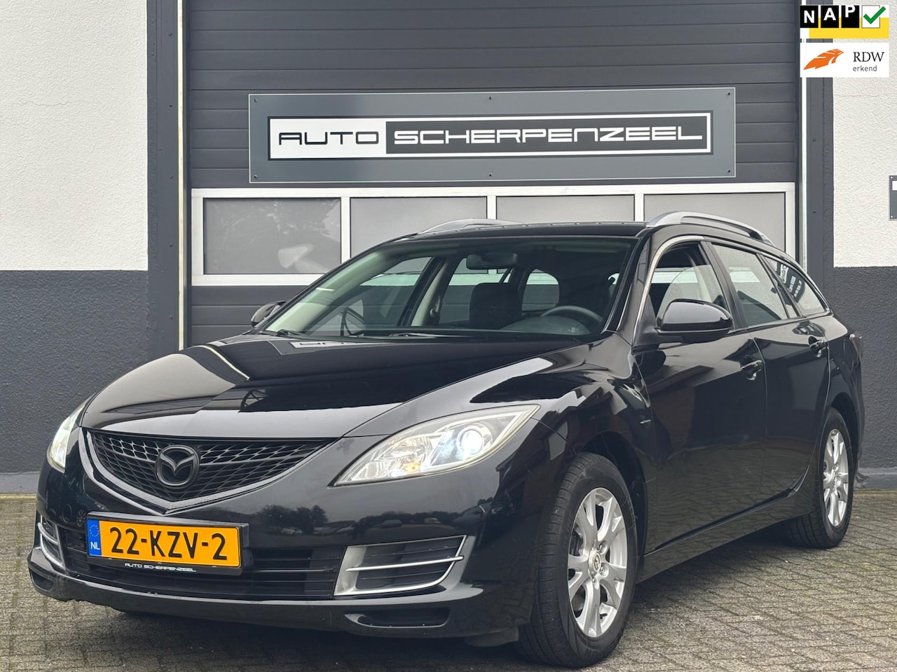 Mazda 6 Sportbreak - 1.8 Business | AIRCO | TREKHAAK | CAMERA | YOUNGTIMER | ALL SEASON - AutoWereld.nl