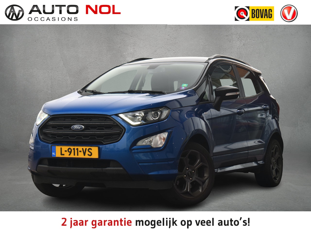 Ford EcoSport - 1.0 EcoBoost ST-Line Black | Trekhaak | Leer/ Alcantara | Apple CarPlay - AutoWereld.nl