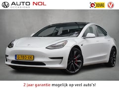 Tesla Model 3 - Performance AWD 75 kWh | 513 PK | Full Self-Driving | Pano | Leer