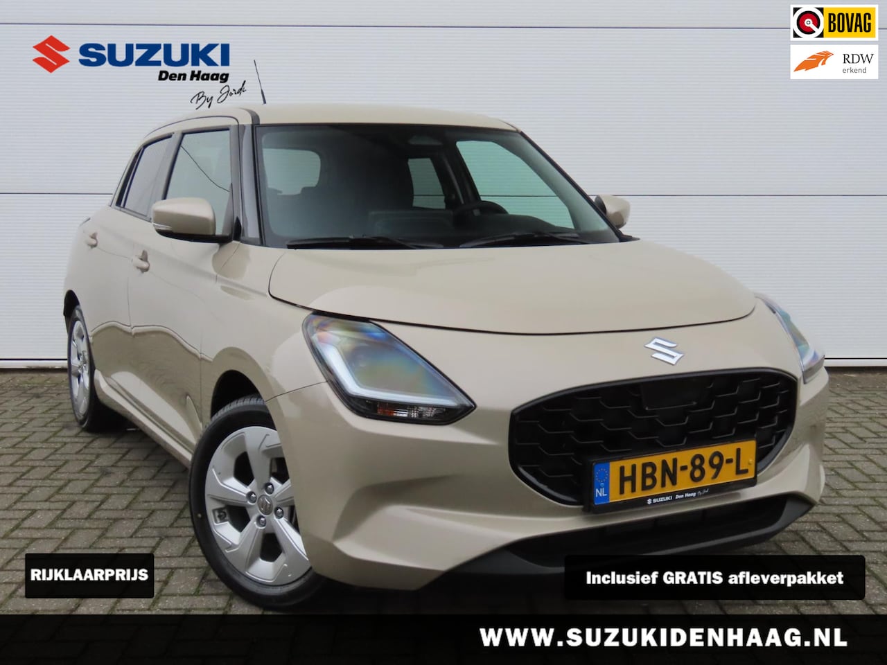 Suzuki Swift - 1.2 Style Smart Hybrid/ Apple Carplay/ Andriod auto/ Adaptive cruise/ Climacontrole/ Keyle - AutoWereld.nl