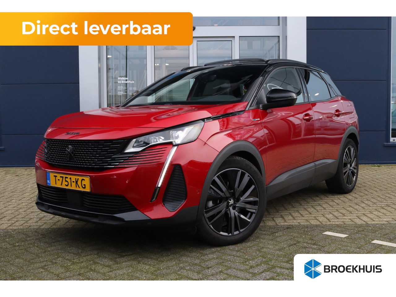 Peugeot 3008 - 1.6 HYbrid 225 GT Blackpack | Schuif/kantel dak | Focal | ACC | Camera | Alcantara - AutoWereld.nl