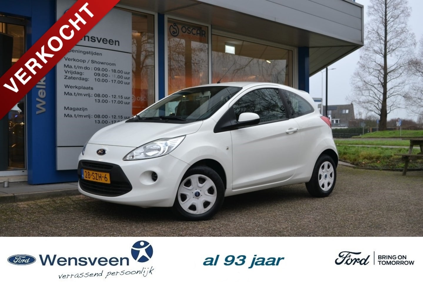 Ford Ka - 1.2i 69pk Cool & Sound | 100% onderhouden - AutoWereld.nl