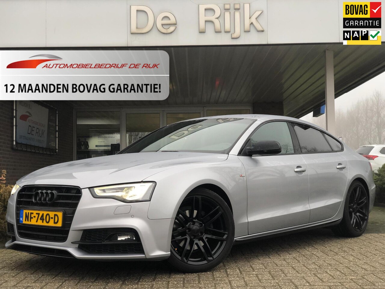 Audi A5 Sportback - 1.8 TFSI Adrenalin Sport 221PK S-Line | Navi, PDC, Climate, Half leder, Cruise | Goed onde - AutoWereld.nl