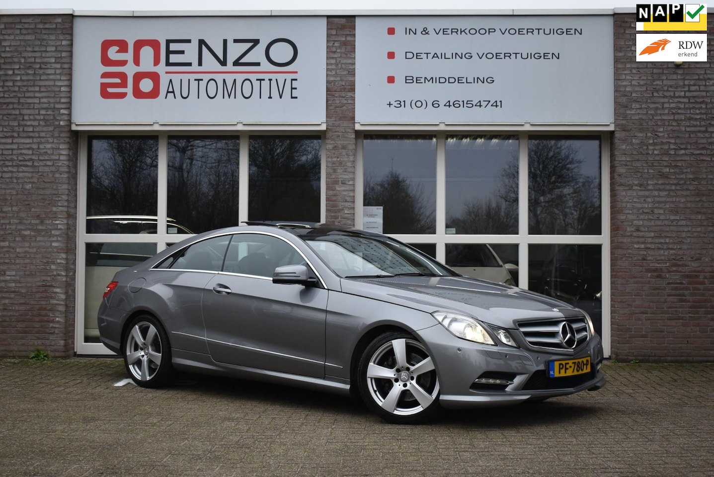 Mercedes-Benz E-klasse Coupé - 220 CDI Prestige FULL Standkachel Afn trekhaak - AutoWereld.nl