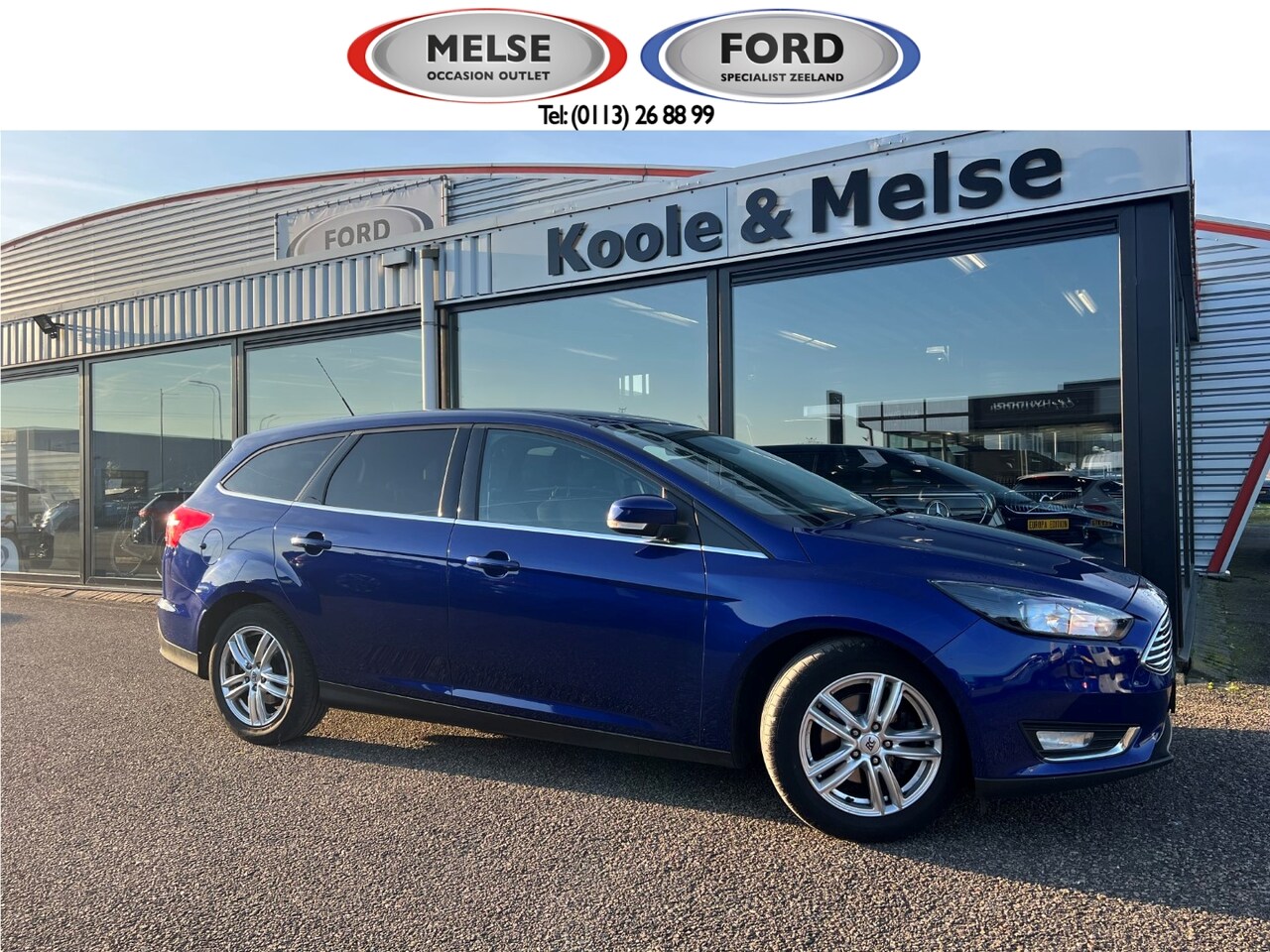 Ford Focus Wagon - 1.0 EcoBoost Titanium 1.0 EcoBoost 125pk Titanium , trekhaak - AutoWereld.nl