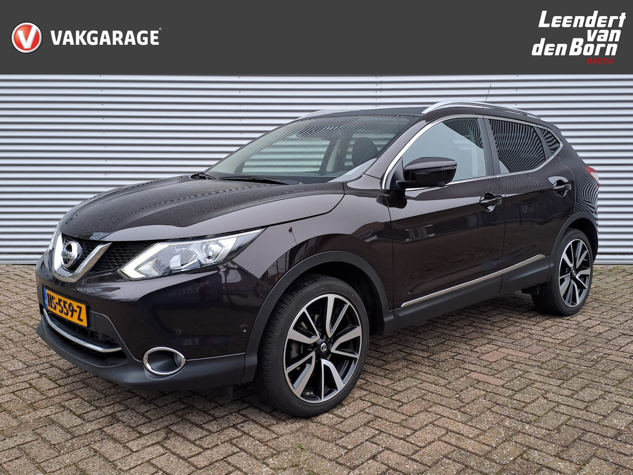 Nissan Qashqai - 1.2 Tekna | Automaat | Leer | Navi | Camera | Trekhaak - AutoWereld.nl