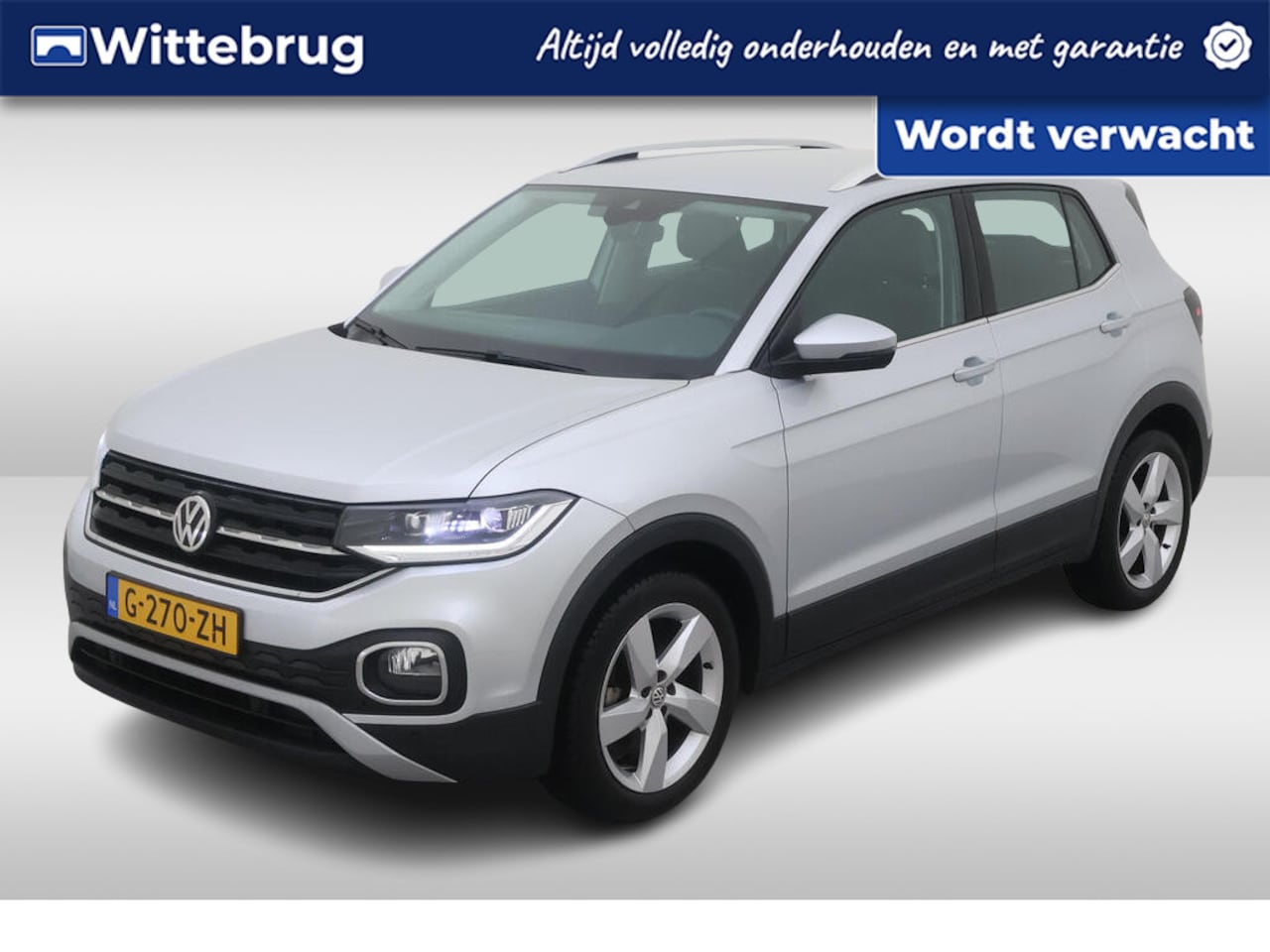 Volkswagen T-Cross - 1.0 TSI Style Executive Navigatie / Parkeersensoren / LED / Clima / Bluetooth / 17"LM Velg - AutoWereld.nl