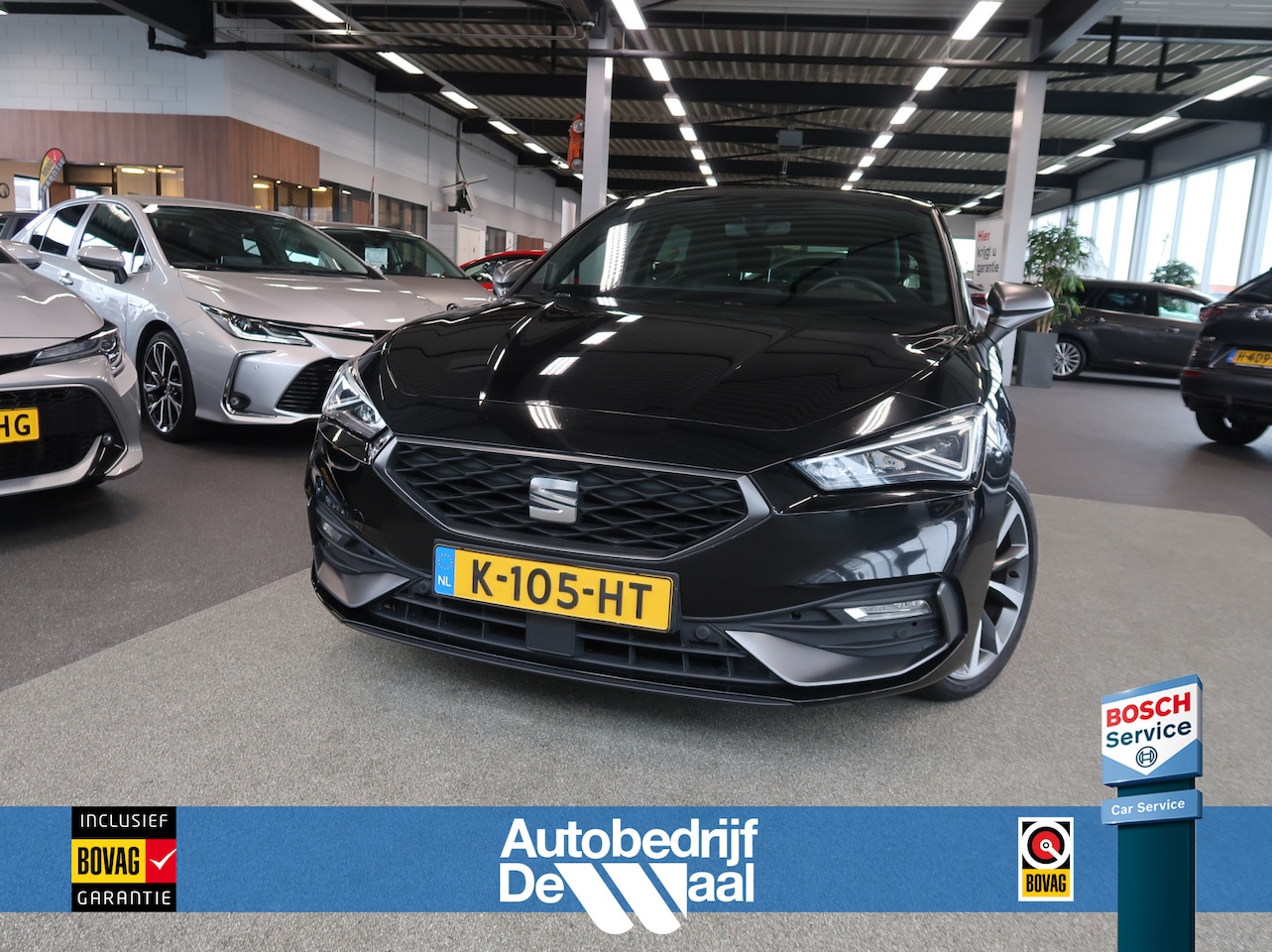 Seat Leon - 1.5 TSi 150pk FR Launch Edition CAMERA/KEYLESS/WINTERPACK/TREKH.WEGKLAPBAAR - AutoWereld.nl