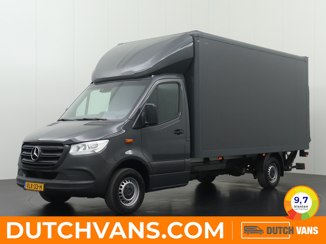 Mercedes-Benz Sprinter - 316CDI Bakwagen+Laadklep | 2000Kg Trekhaak | Airco | Cruise | Dakspoiler | 3-Persoons - AutoWereld.nl