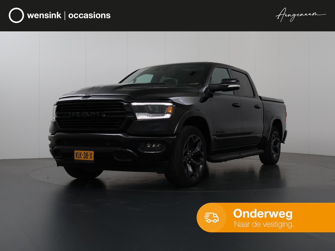 Dodge Ram 1500 - 5.7 V8 4x4 | Crew Cab Laramie | LPG | Night Edition | Keyless | Panorama-dak | Lederen bek - AutoWereld.nl