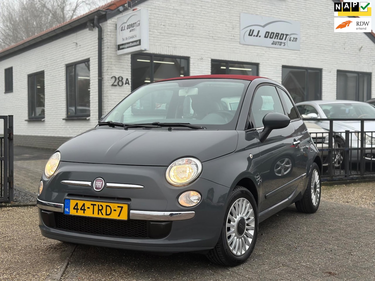 Fiat 500 C - 1.2 Lounge Super mooie auto! - AutoWereld.nl