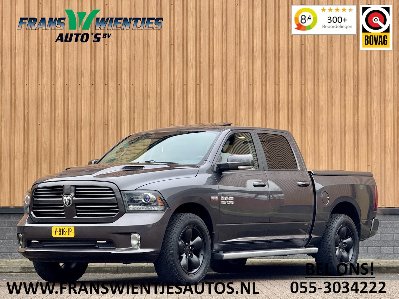 Dodge Ram 1500 - 5.7 V8 Quad Cab 6'4 | Trekhaak 3500 Kg | Elektrische Stoelen | Achteruitrijcamera | Parkee - AutoWereld.nl