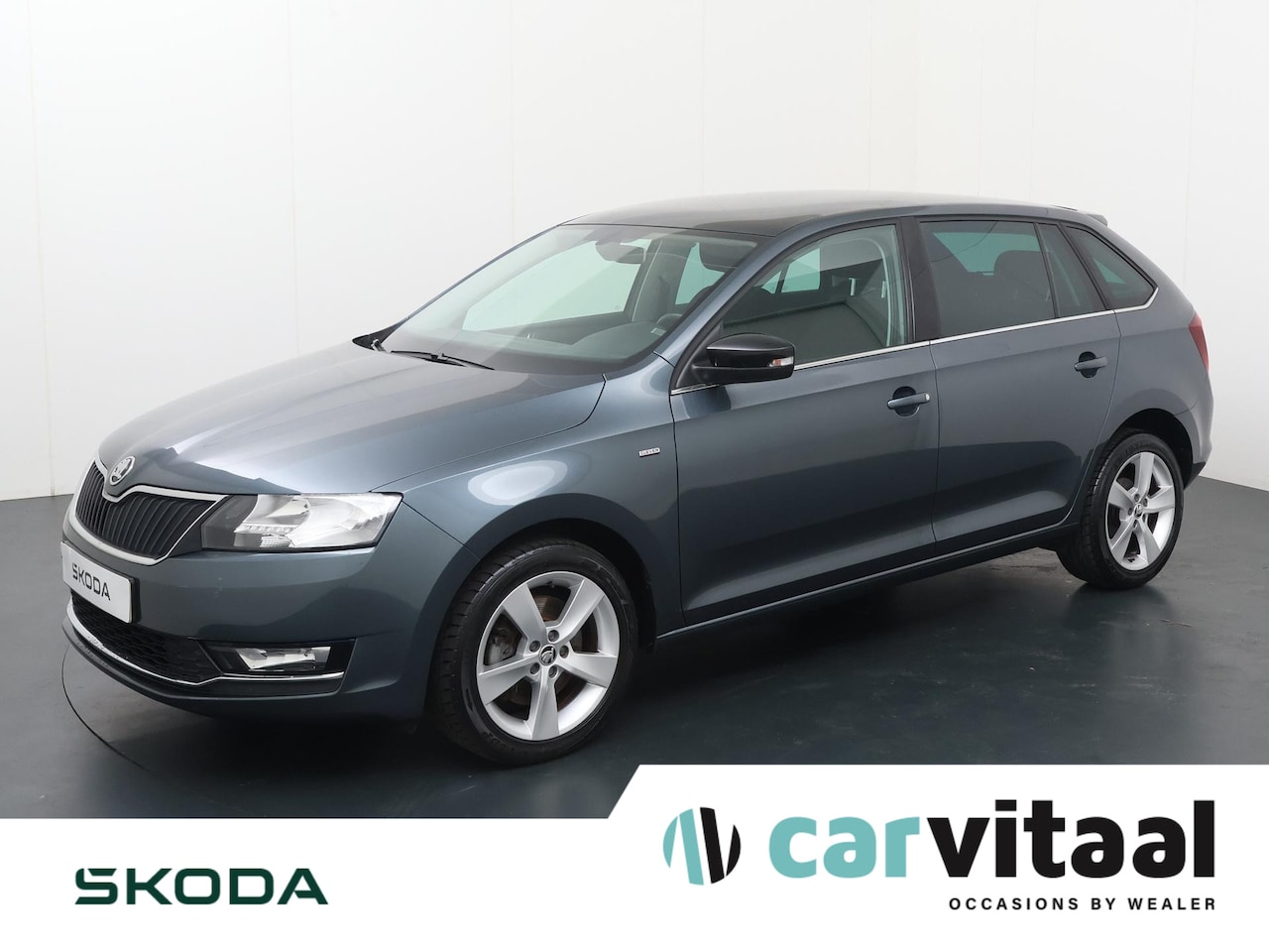 Skoda Rapid Spaceback - 1.0 TSI Greentech Clever | 110 PK | Automaat | Panoramadak | Navigatiesysteem | Verwarmbar - AutoWereld.nl