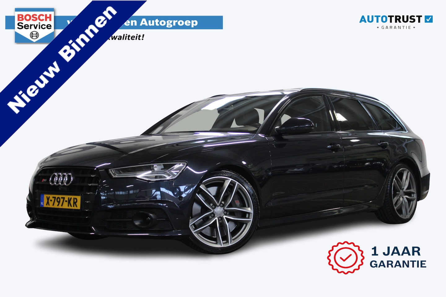 Audi A6 Avant - 4.0 TFSI S6 Pro Line Plus | 451 PK | Adaptive cruise | Standkachel | Stoelverwarming / ven - AutoWereld.nl