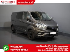 Ford Transit Custom - 300 2.0 TDCI 170pk Aut. L2 Limited DC Dubbel Cabine/ 2x schuifdeur/ Standkachel/ Stoelverw