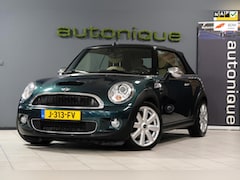 MINI Cabrio - 1.6 Cooper S Chili *Automaat/Leder/Xenon* 148dkm 4 x ZGAN Banden