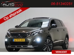 Peugeot 5008 - 1.2 PureTech Blue Lease GT-Line PANO LED H. LEER NAVI CLIMA PDC CRUISE TREKHAAK etc