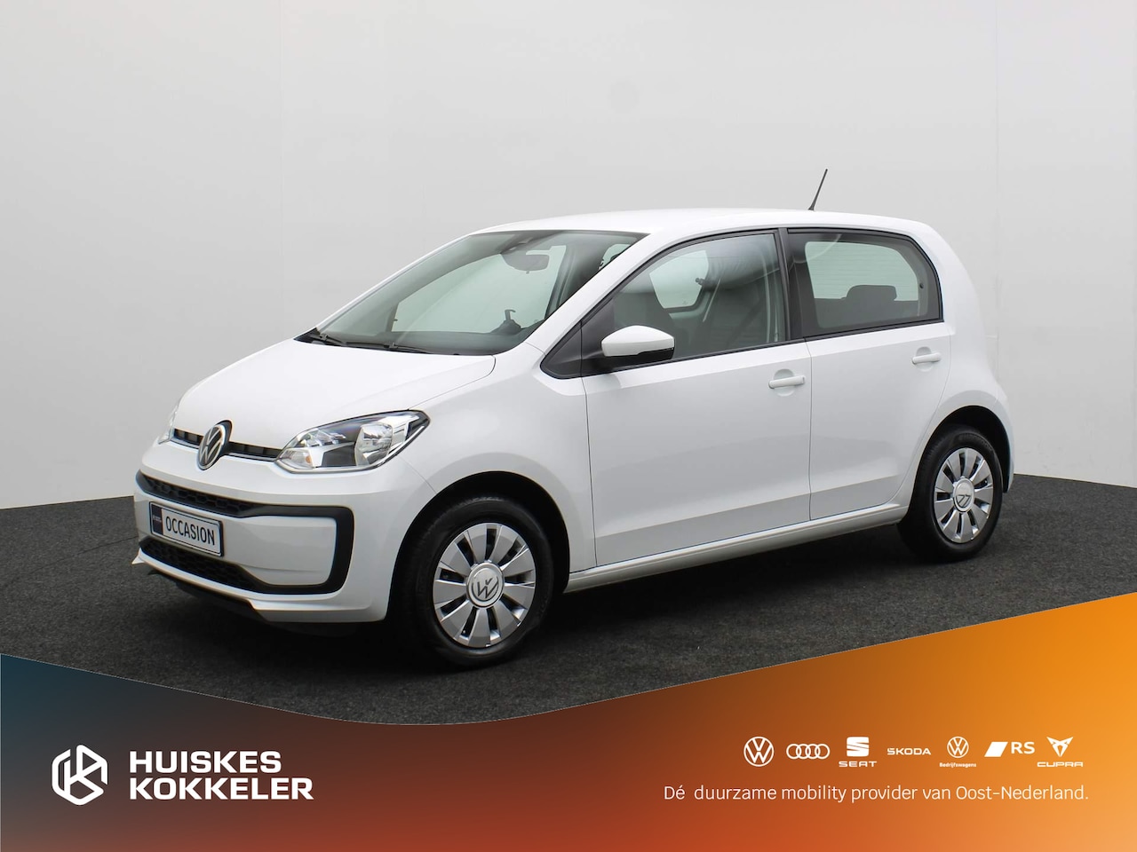 Volkswagen Up! - Move up 1.0 MPI 65pk Airco, Elektrische ramen voor, DAB, Radio, LED dagrijverlichting, Blu - AutoWereld.nl