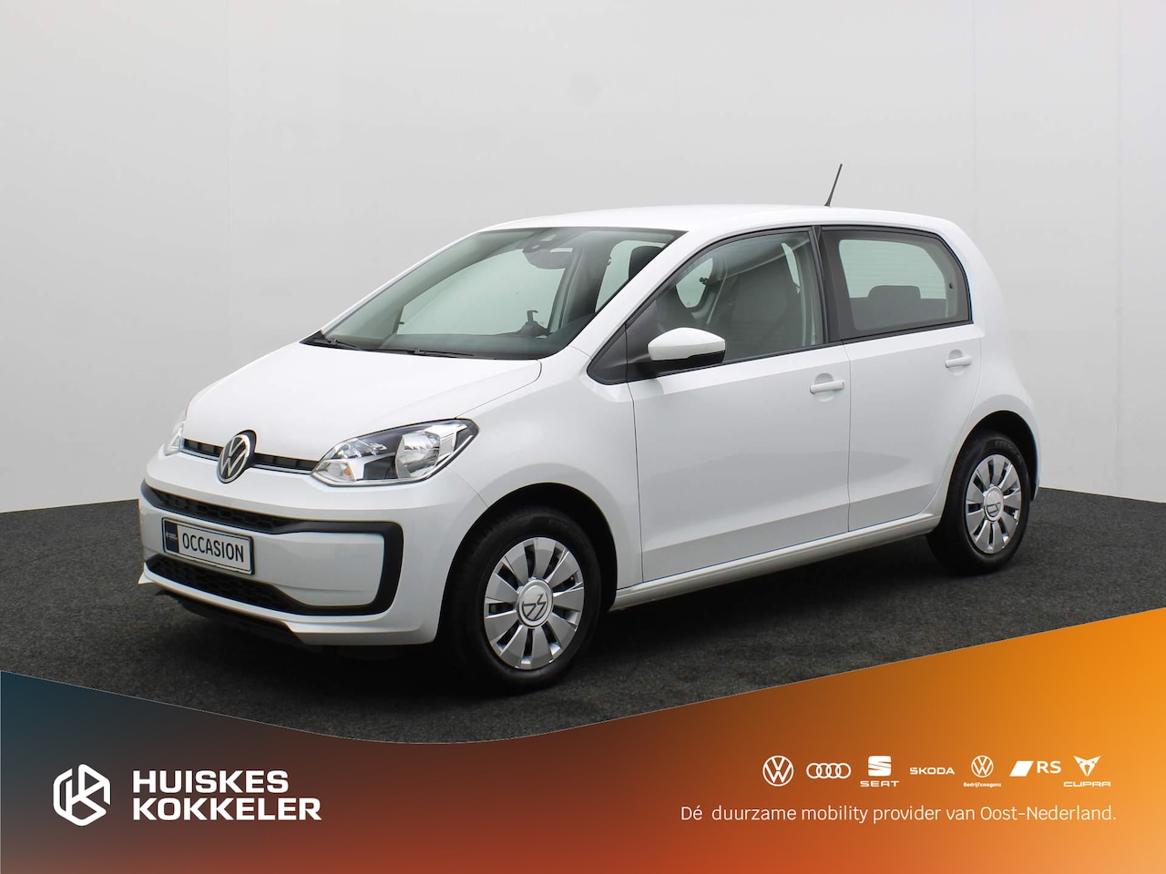 Volkswagen Up! - Move up 1.0 MPI 65pk Airco, DAB, Radio, Elektrische ramen voor, LED dagrijverlichting, Blu - AutoWereld.nl