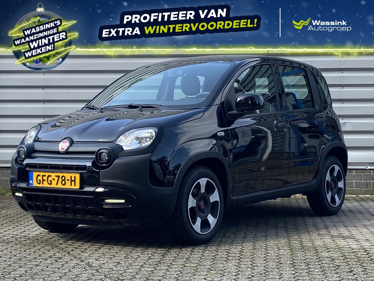 Fiat Panda - 1.0 70pk Hybrid Life | Airco | Radio | Hoge zit | - AutoWereld.nl