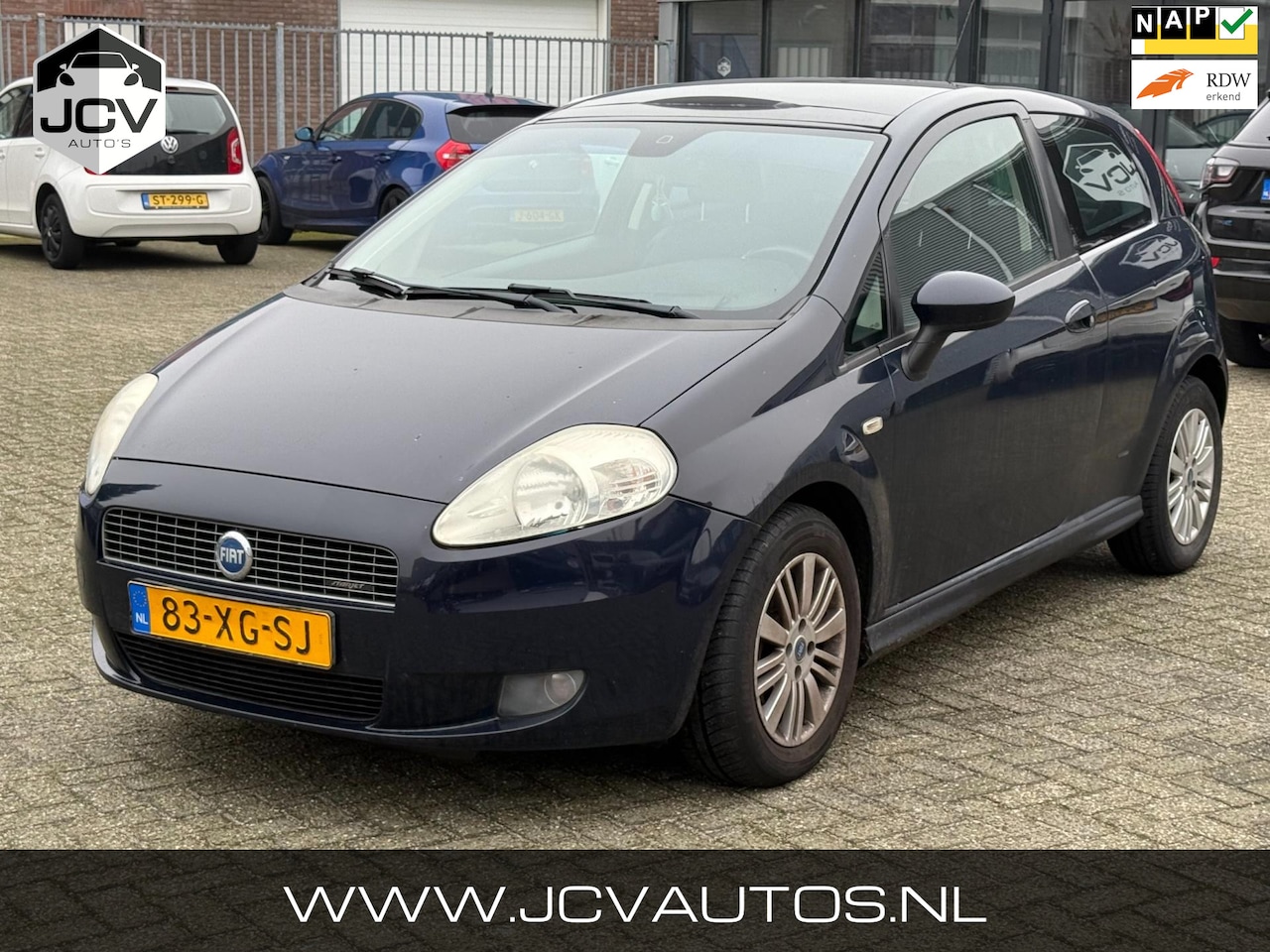 Fiat Grande Punto - 1.4-16V Emotion INRUILKOOPJE!! APK/NAP - AutoWereld.nl