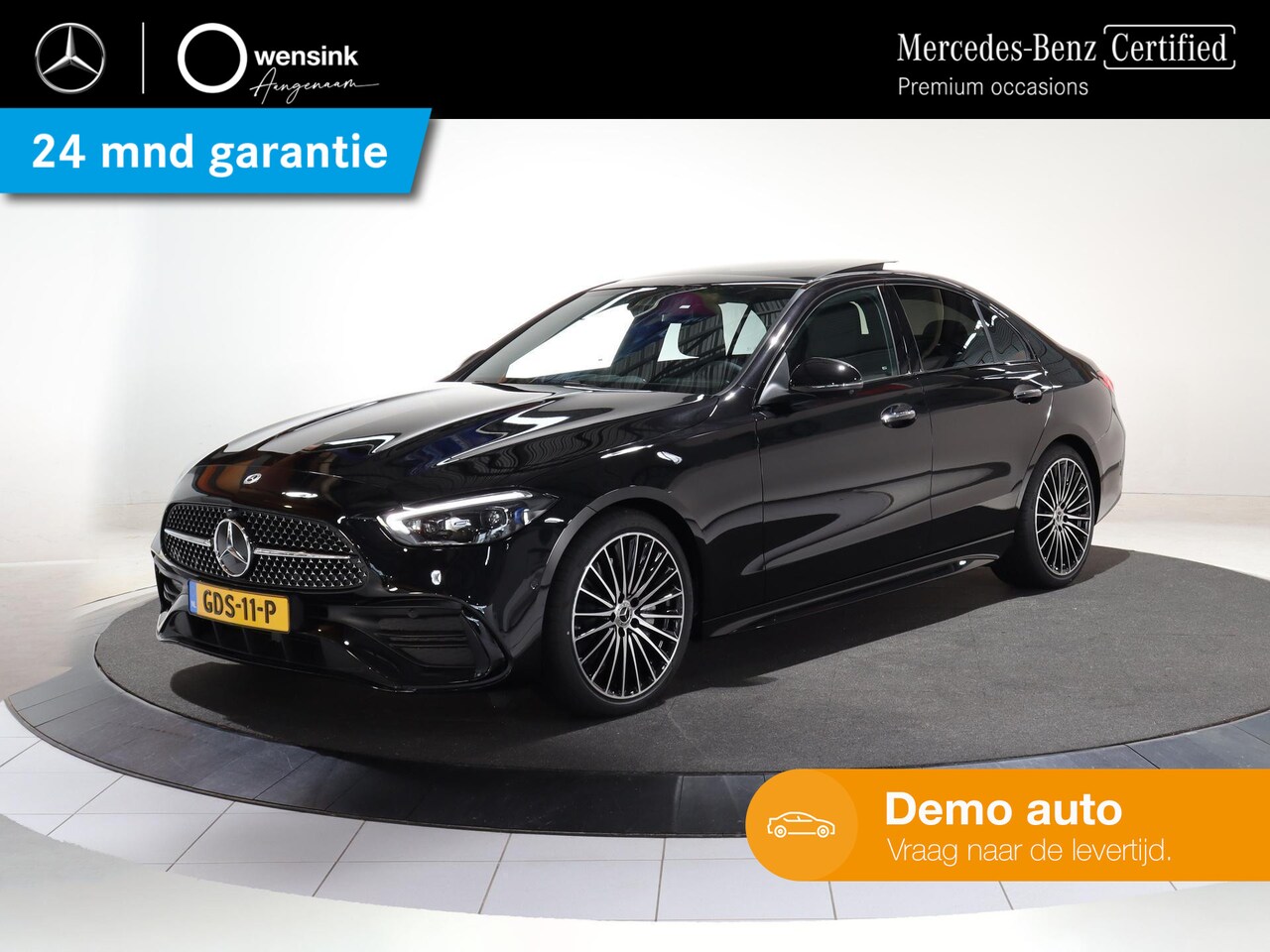 Mercedes-Benz C-klasse - 180 AMG Line | Panoramadak | Privacy Glass | Night Pakket | Sfeerverlichting | Camera | DA - AutoWereld.nl