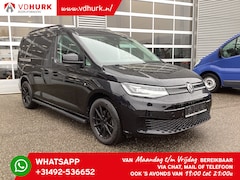 Volkswagen Caddy Cargo Maxi - 2.0 TDI Black Edition 125 pk Aut. Leder/ Adapt. Cruise/ Virtual Cockpit/ Standkachel/ LED/