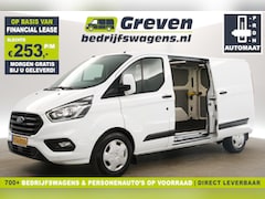 Ford Transit Custom - 340 2.0 TDCI L2H1 Trend Automaat Airco Cruise Carplay 2xSchuifdeur 3 Persoons Stoelverwarm